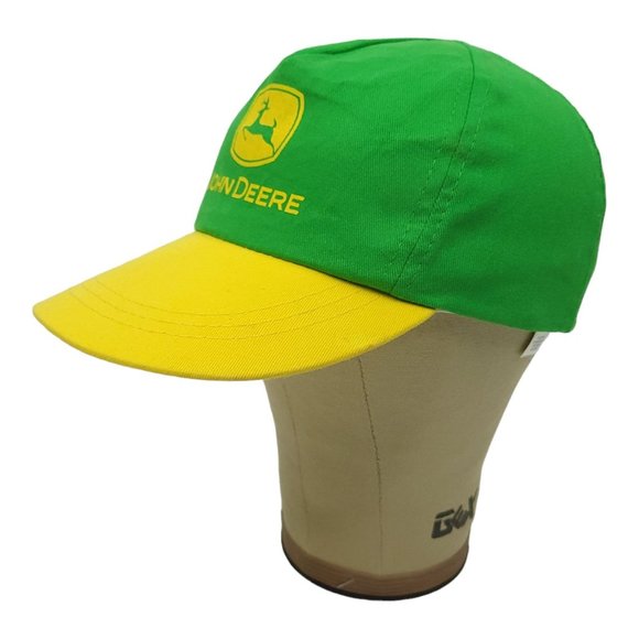 2005 John Deere Classic Green Yellow Snapback Cap Trucker Farmer Baseball Hat - Picture 3 of 13